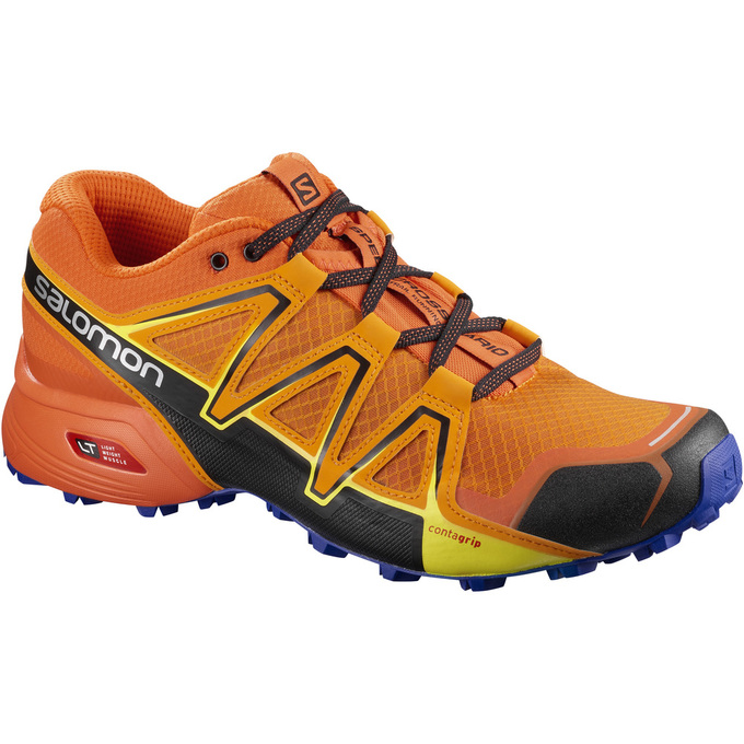 Chaussures De Trail Running Salomon Homme Orange - Salomon SPEEDCROSS VARIO 2 - France (0276-UHWQF)